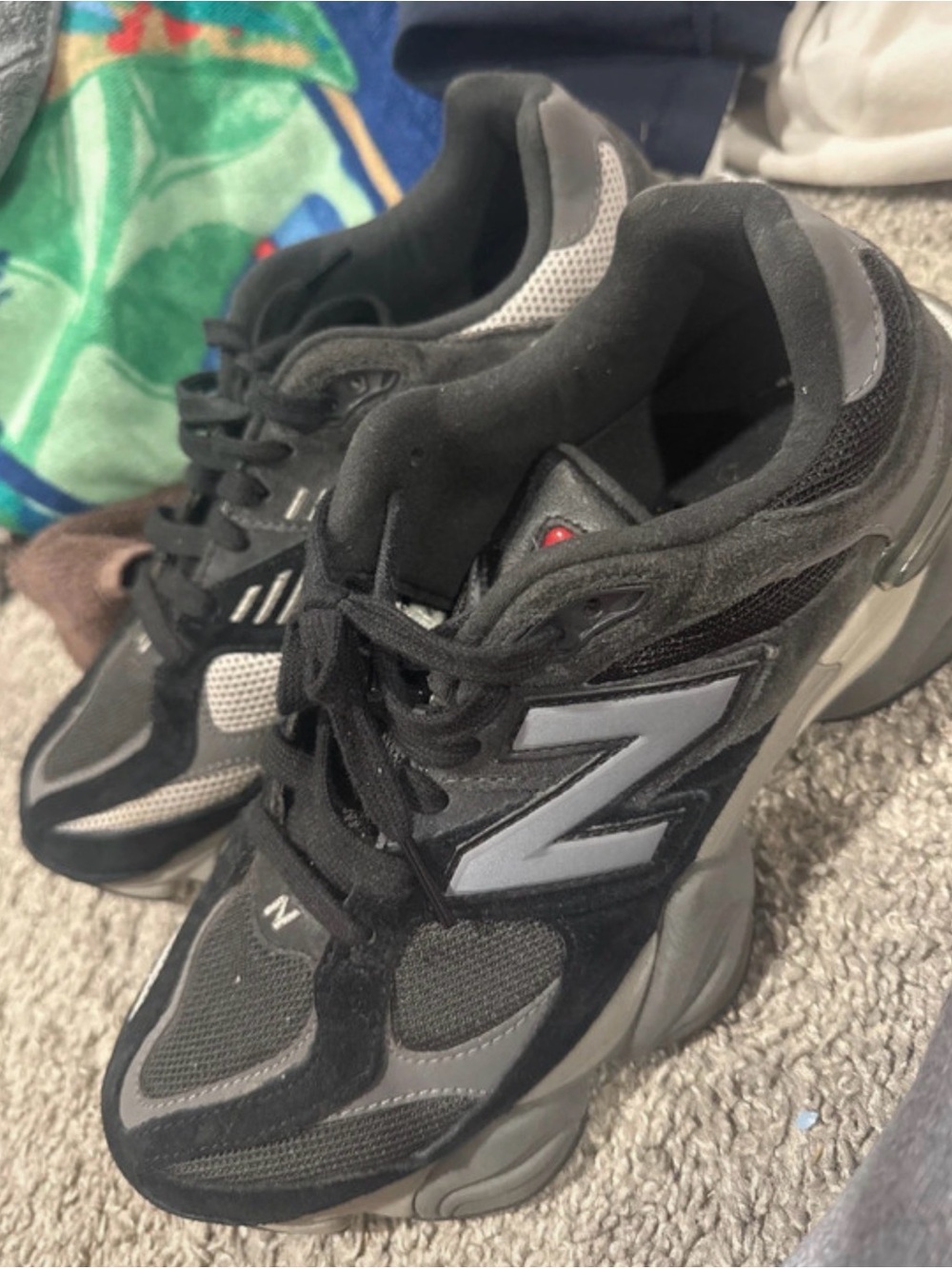 New Balance 9060 black sneakers